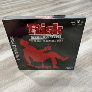 Risk Office Politics Edition Board Game Hasbro NEW Sealed Adult Strategy Game